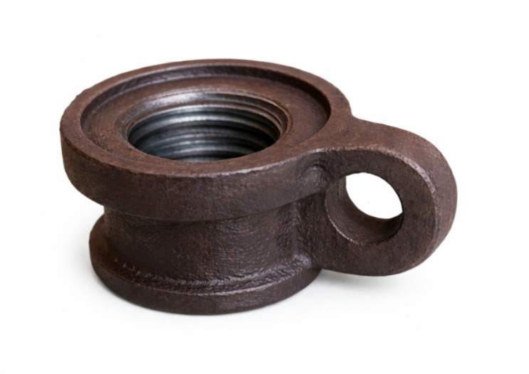 Solid Jack Nut - Color: Brown
