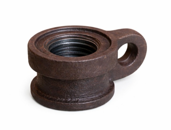 Solid Jack Nut - Color: Brown