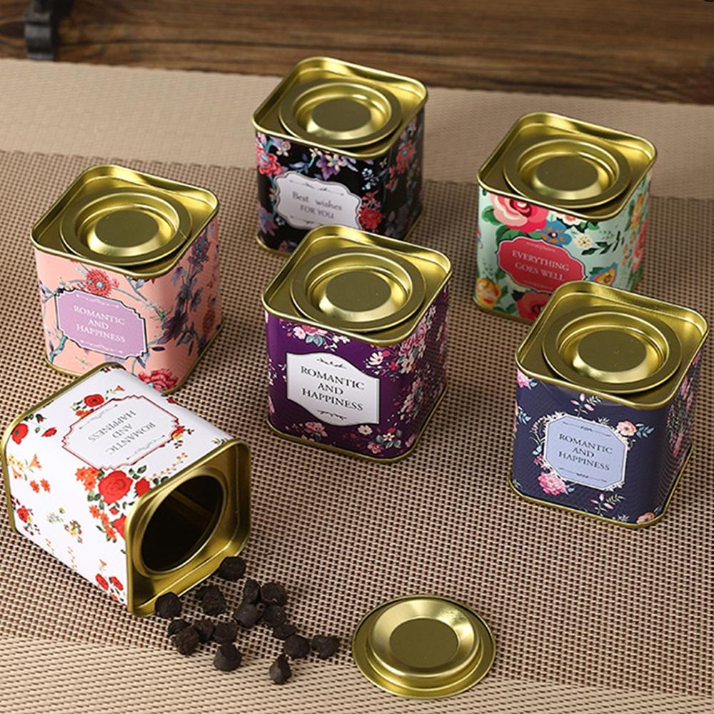 Square Shape Food Grade Tin Box