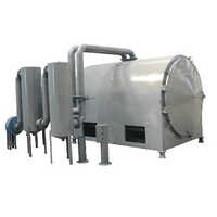 Biocharcoal Making Plant (batch Type) - Boiler Steel, 3.3x1.8x2.4 M, 1-1.5 Ton/batch | Equipped With Smoke Purification System, Cjl-1000 Model