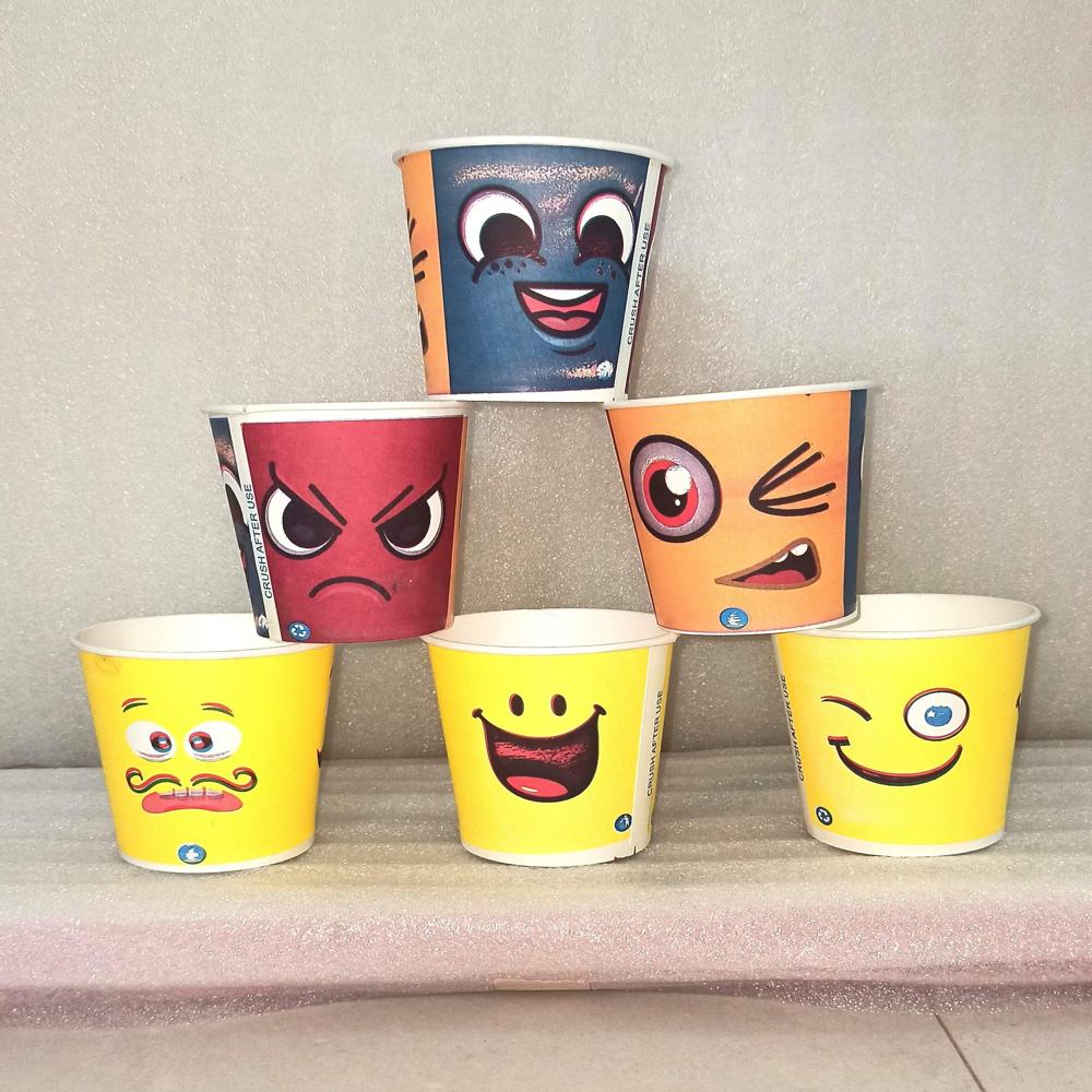 Paper Cup 210 Ml - Color: Multicolor