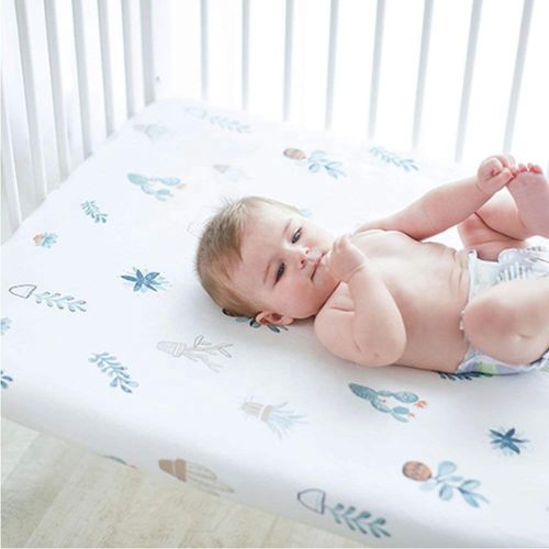 100% cotton baby crib sheets