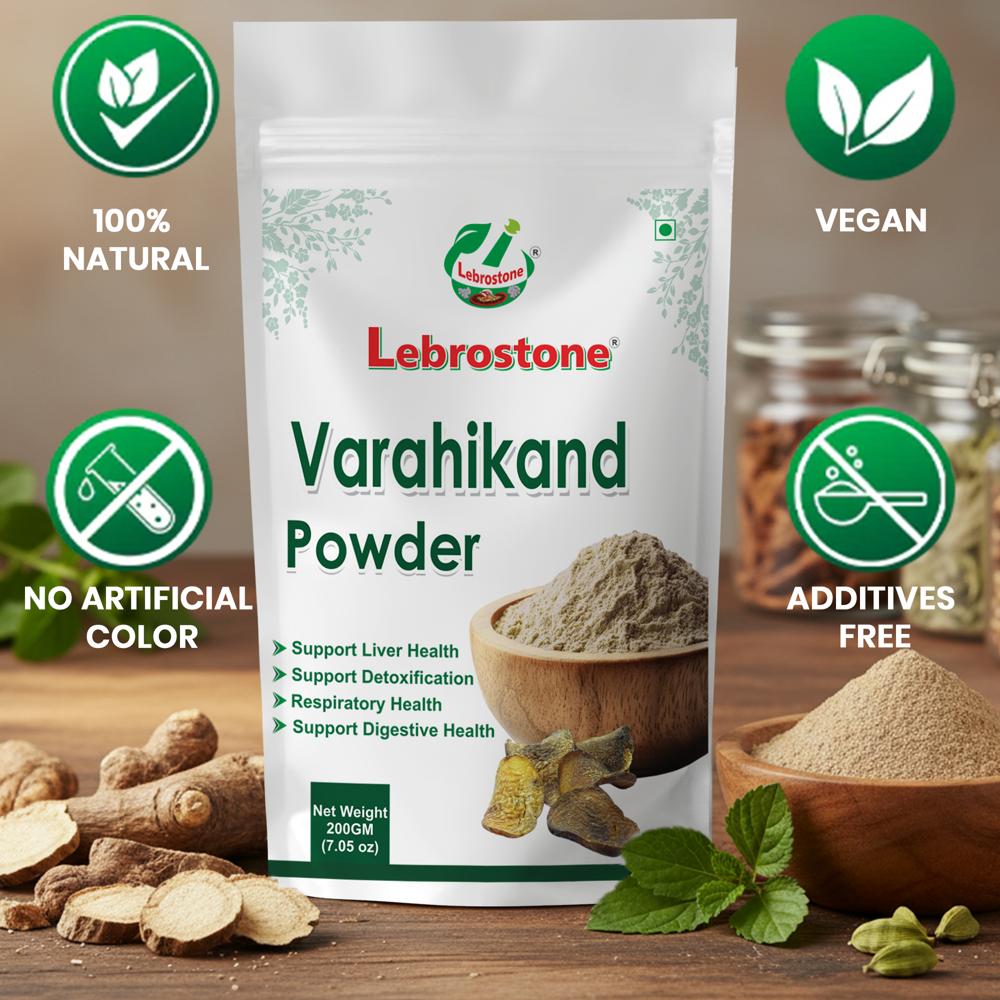 Lebrostone Varahikand Powder  Digestive Health, Liver Detox & Immunity Support(200gm)