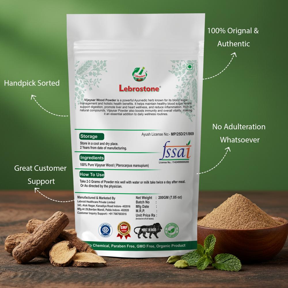Lebrostone Varahikand Powder  Digestive Health, Liver Detox & Immunity Support(200gm)