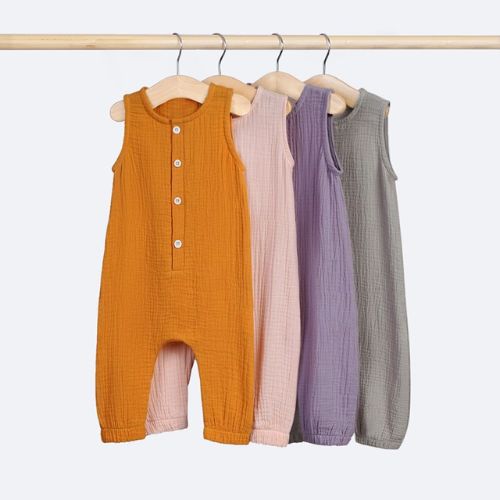 100% cotton Newborn Baby Jumpsuit