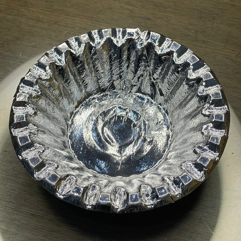 Silver Paper Bowl
