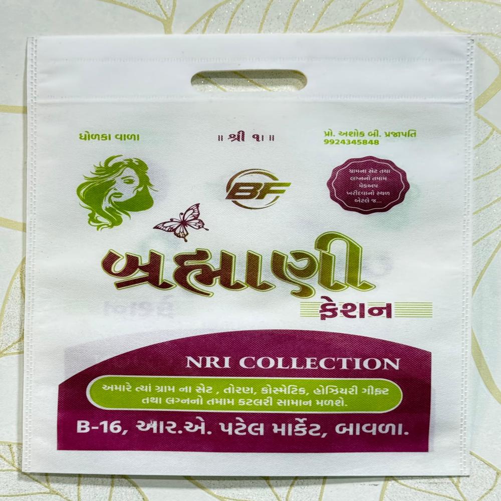 Non Woven D-Cut Printed Bag
