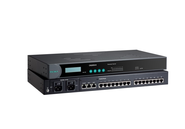 Moxa Cn2600 Series Dual-Lan - Cable Length: Up To 100 Meters (Dependent On Cable Type)