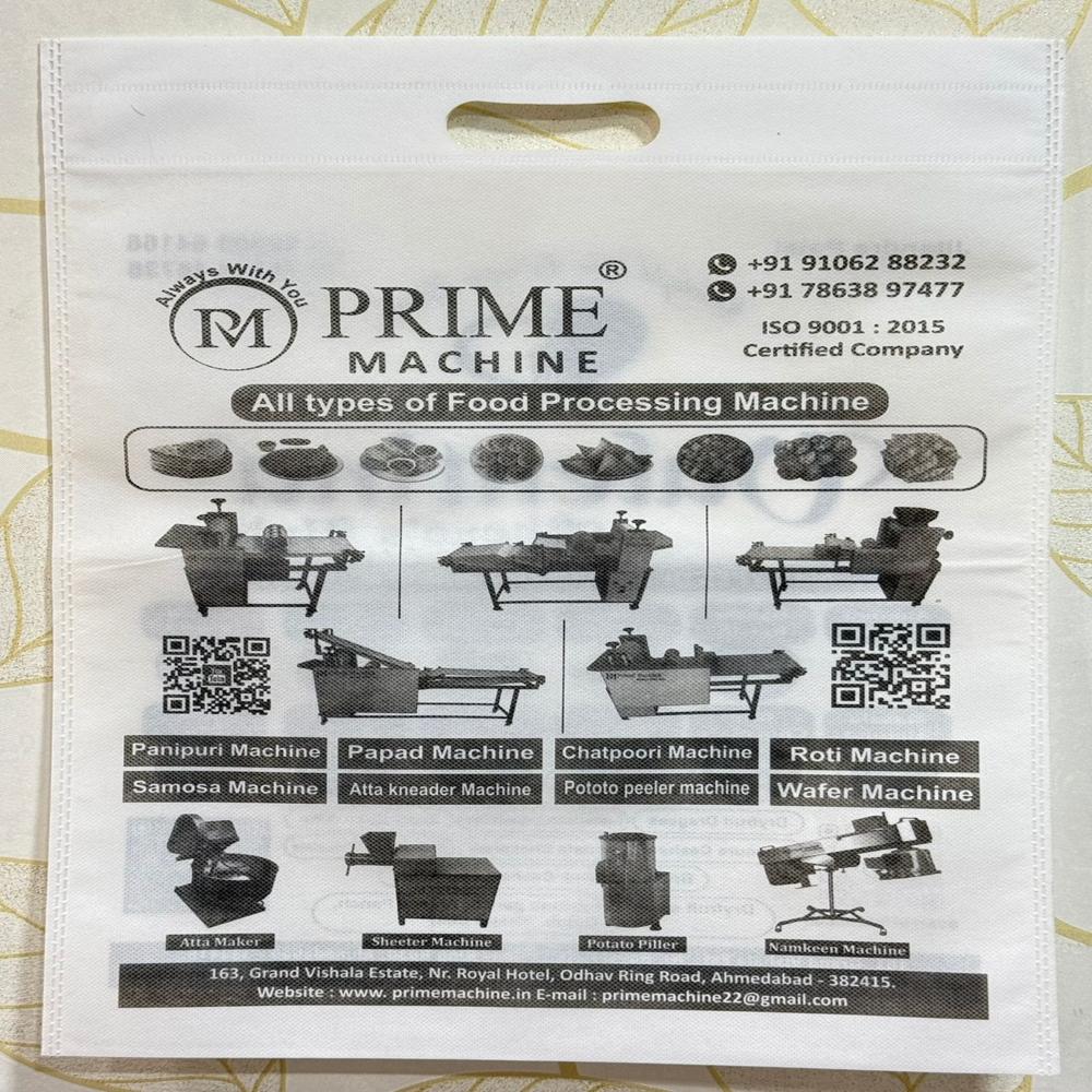 Non Woven D-Cut Shopping Bag 