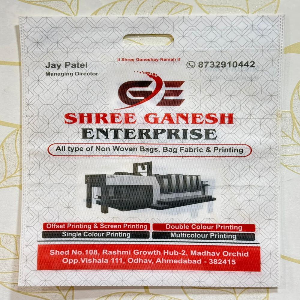 Non Woven D-Cut Printed Bag 