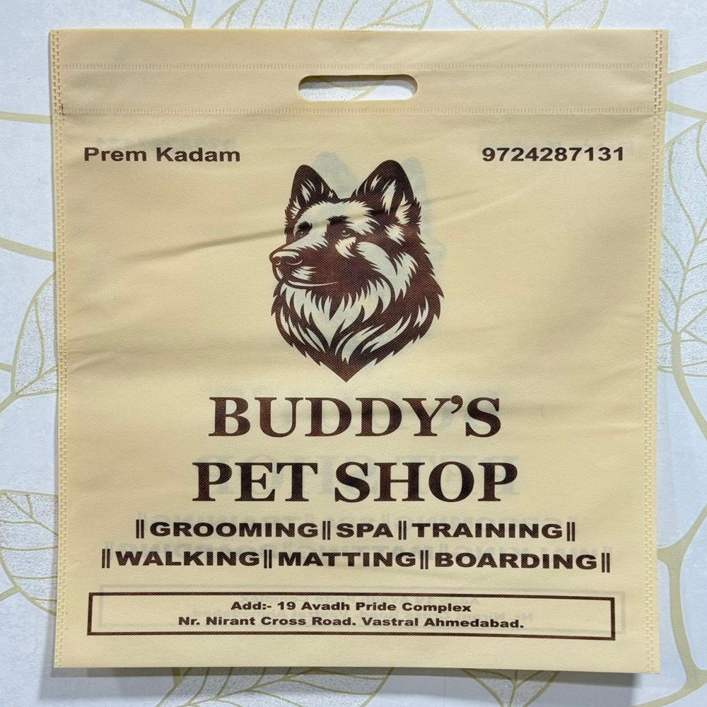 Non Woven D-Cut Shopping Bag