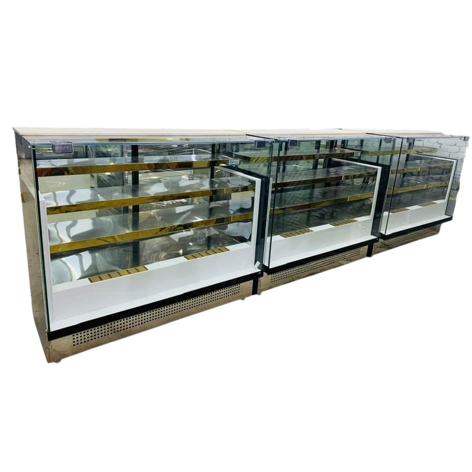 Toughened Glass AC Display Counter