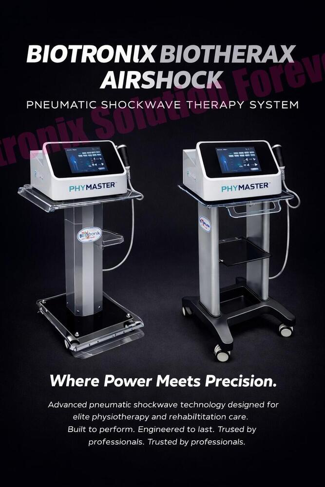 Phymaster Shockwave Physiotherapy Machine for Sports & Rehab Use