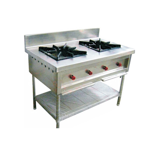 2 Burner Indian Cooking Range