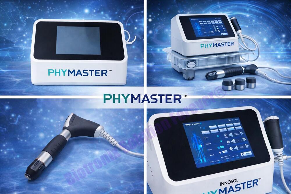 Phymaster Shockwave Physiotherapy Equipment for Professional Clinics