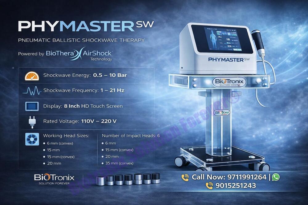 Phymaster Shockwave Therapy System for Non-Invasive Pain Relief