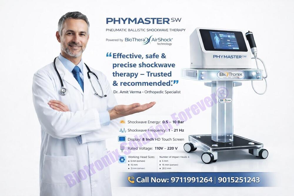 Phymaster Shockwave Therapy System for Non-Invasive Pain Relief