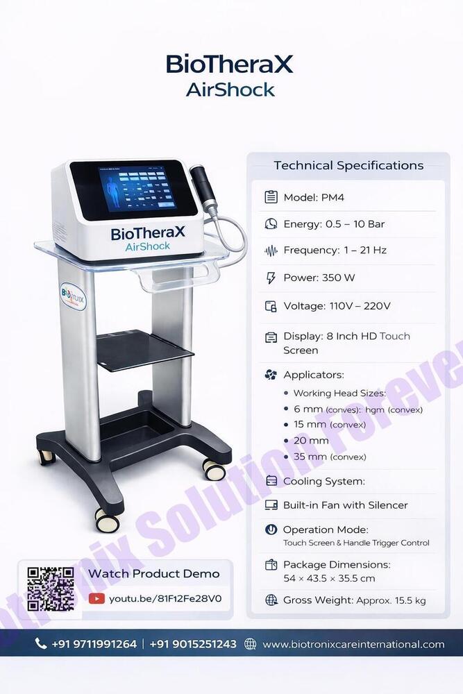 Phymaster Shockwave Therapy System for Non-Invasive Pain Relief
