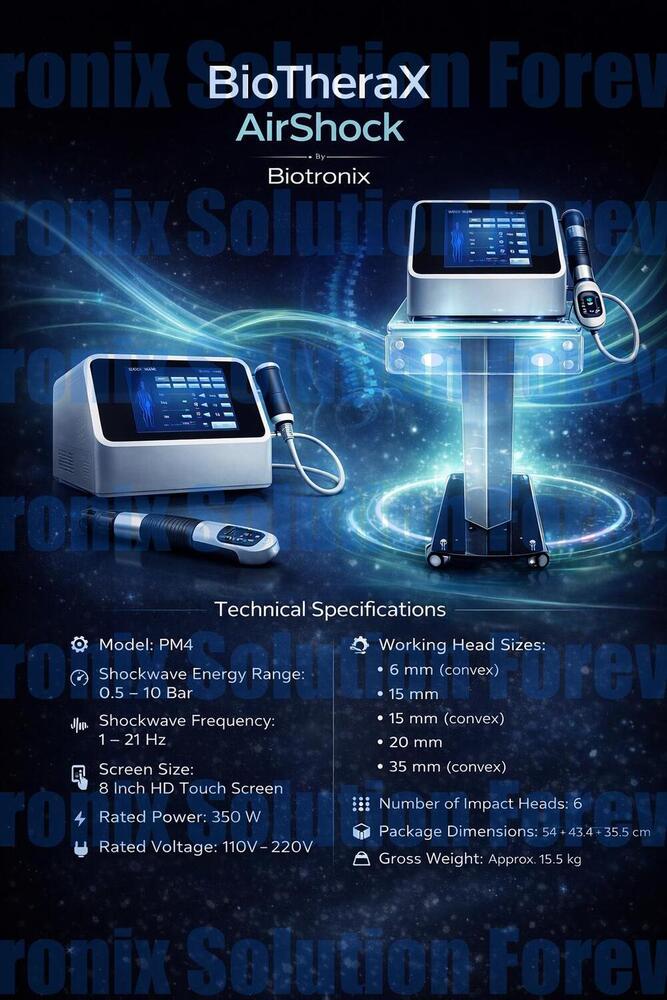Phymaster Shockwave Shockwave Therapy Machine for Clinical Pain Care