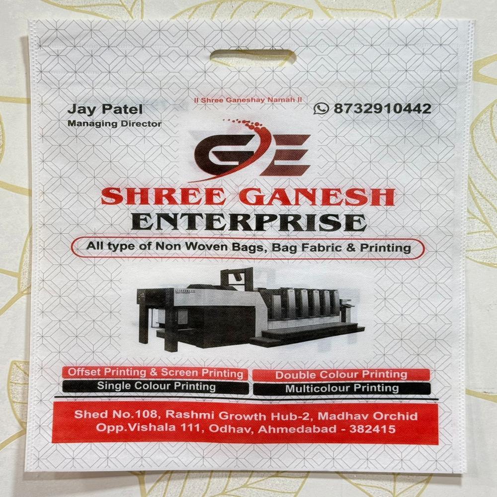 Non Woven D-Cut Printed Bag