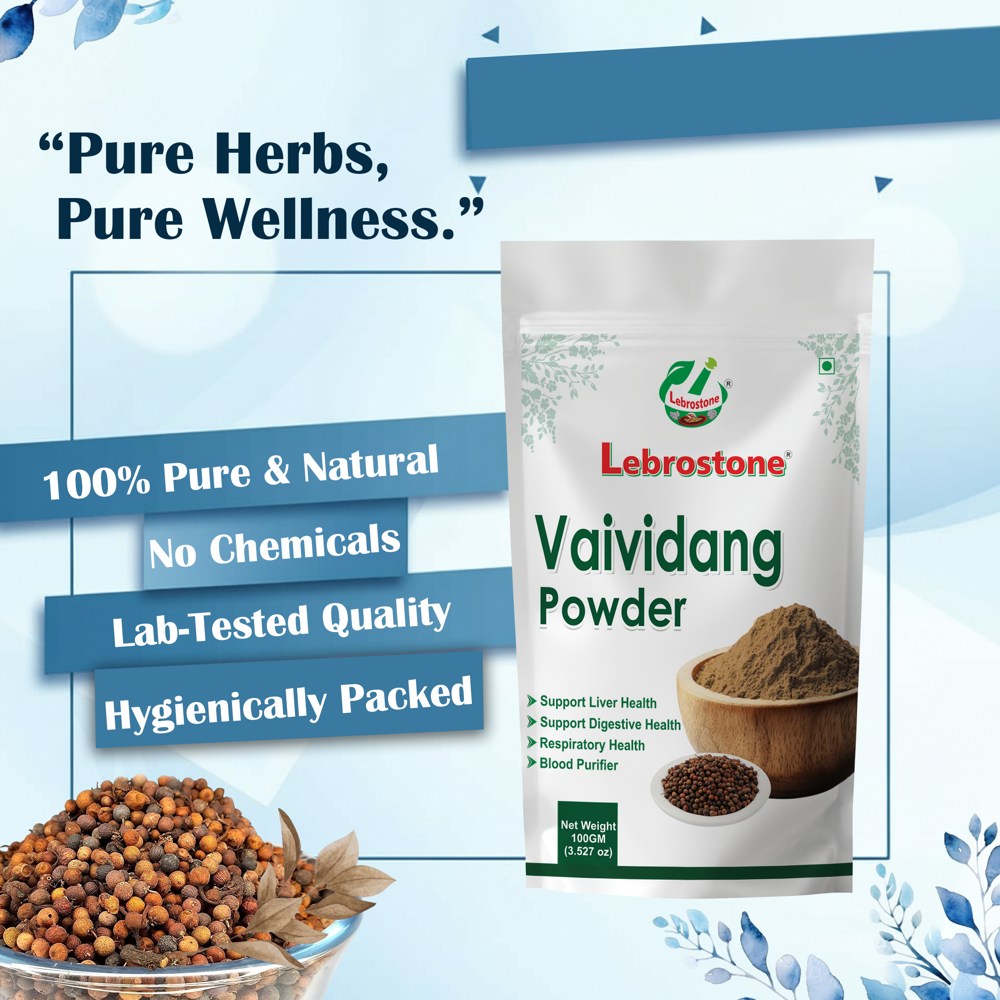 Lebrostone Premium Vaividang Powder  Gut Health, Detoxification & Energy Support(100gm)