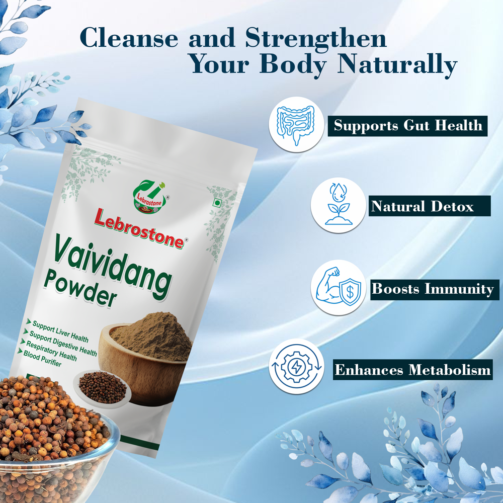 Lebrostone Premium Vaividang Powder  Gut Health, Detoxification & Energy Support(100gm)