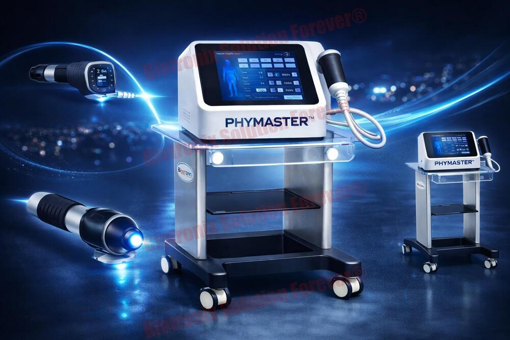 Phymaster Shockwave Advanced Pain Relief Physiotherapy Equipment