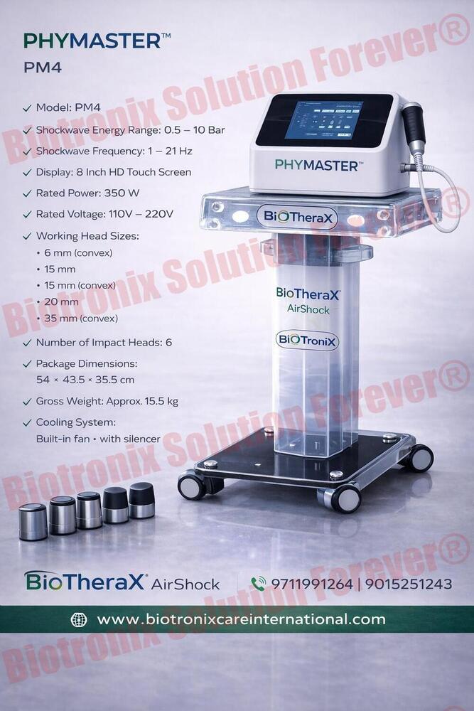 Phymaster Shockwave Advanced Pain Relief Physiotherapy Equipment