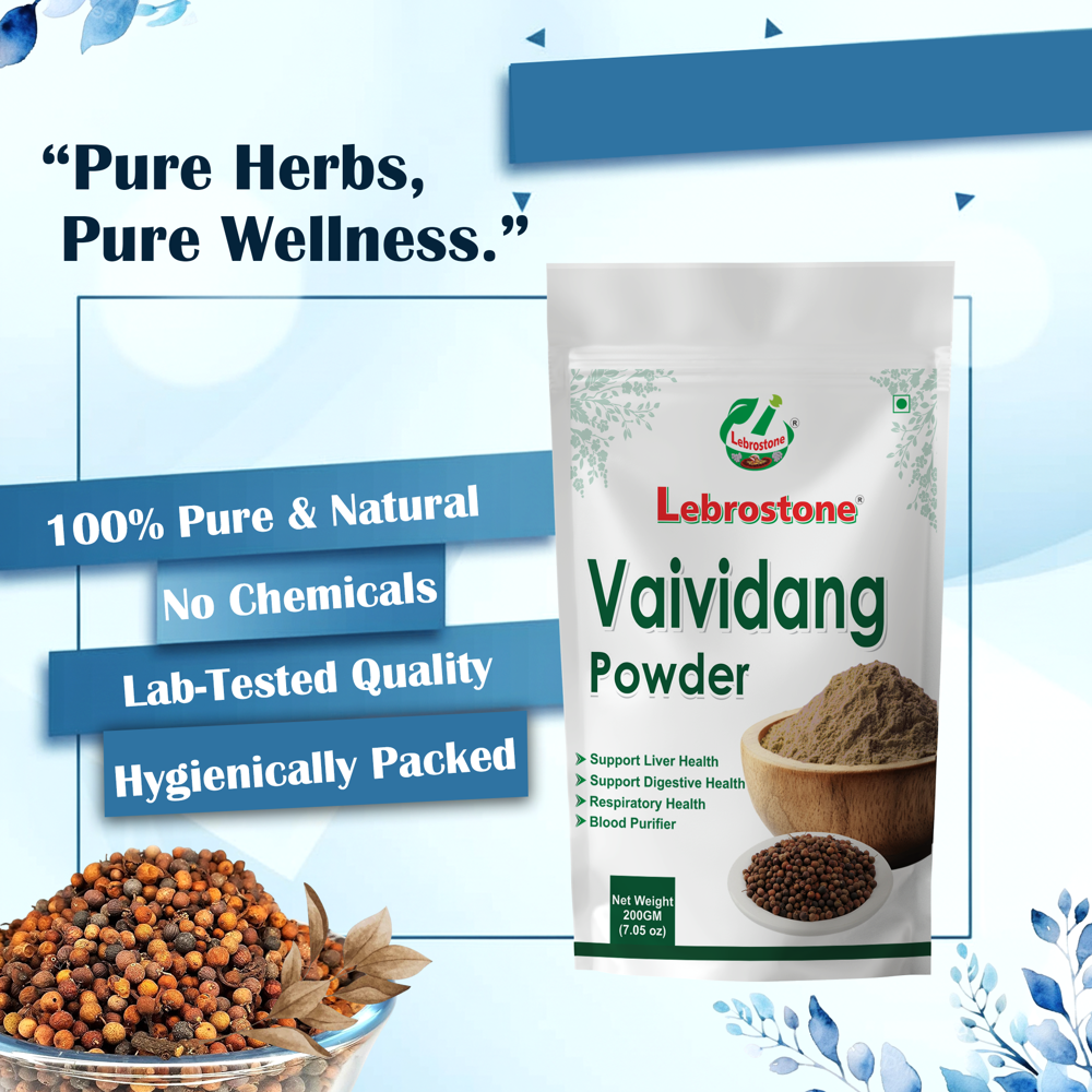 Lebrostone Premium Vaividang Powder  Gut Health, Detoxification & Energy Support(200gm)