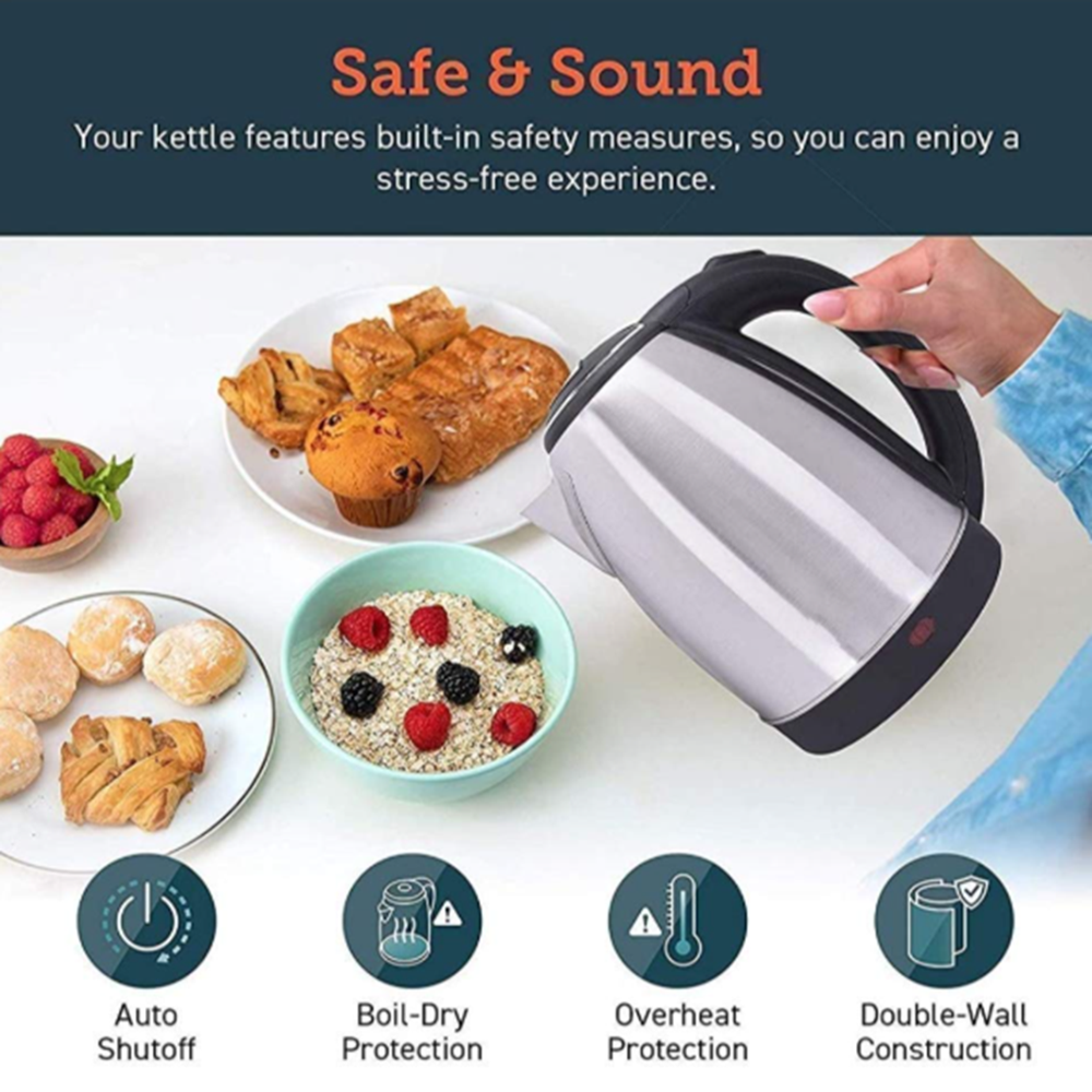 Scarlett Electric Kettle - Capacity: 2 Ltr