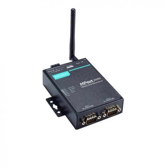 Moxa Nport W 2250A - Cable Length: Up To 15 Meters For Serial Ports  Meter (M)