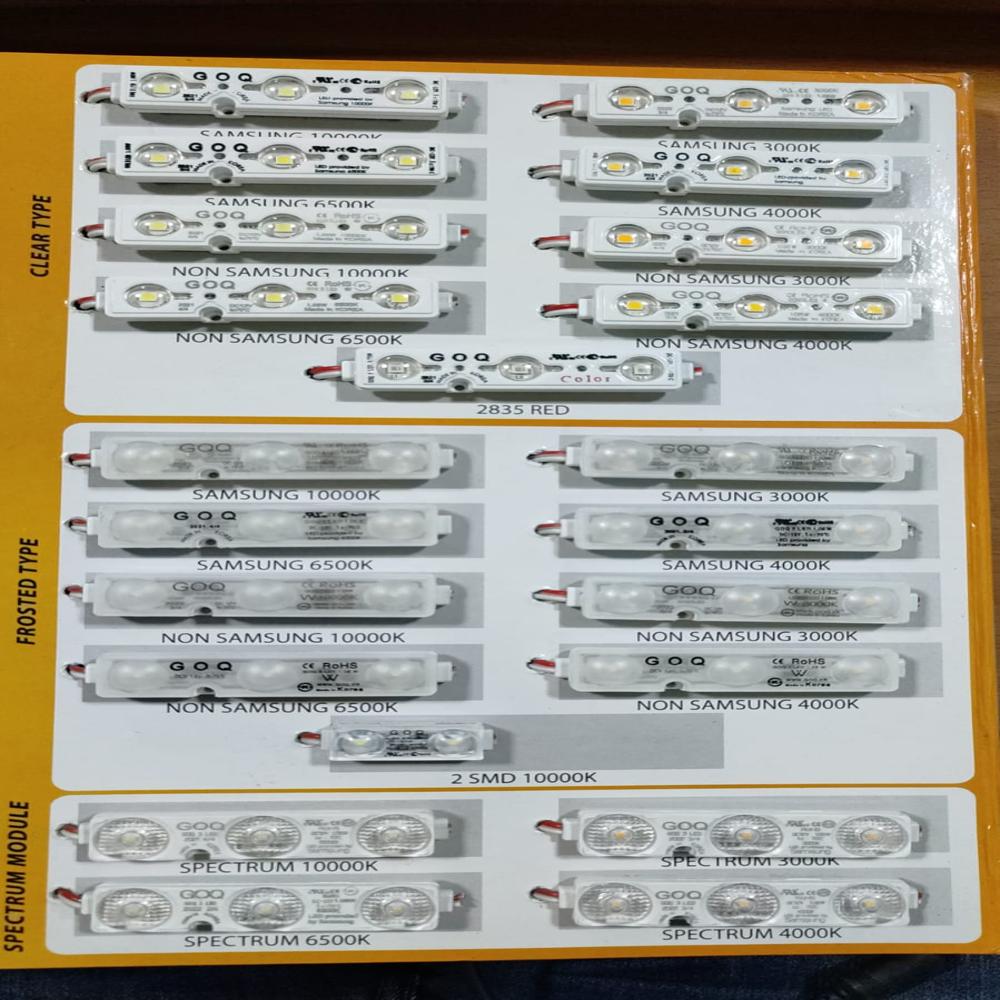 GOQ Samsung LED Modules MADE IN KOREA 5 YEAR GUARANTEE