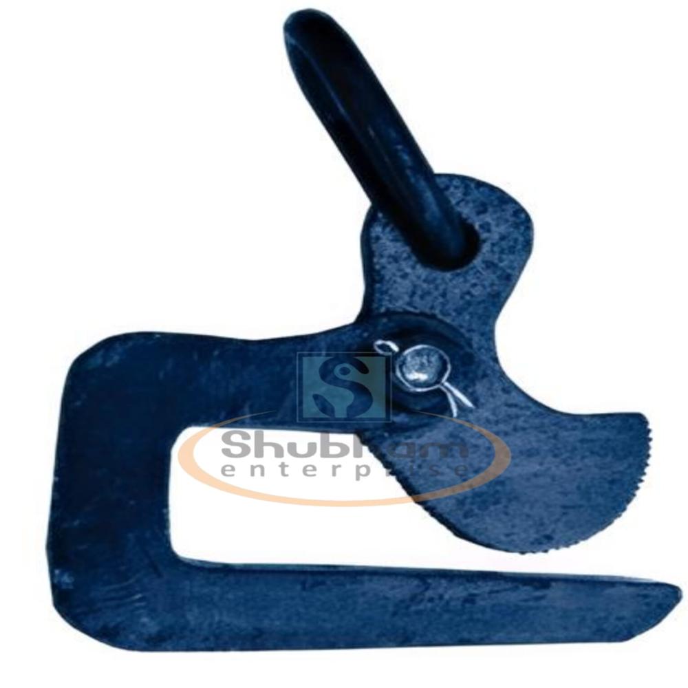 Horizontal Plate Lifting Clamps - Color: Orange