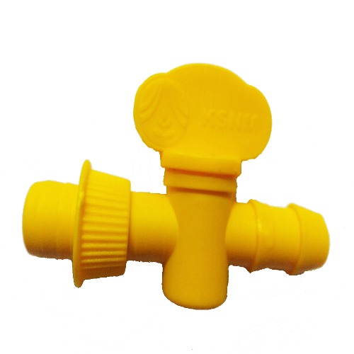 Take off connector with valve/ 16mm