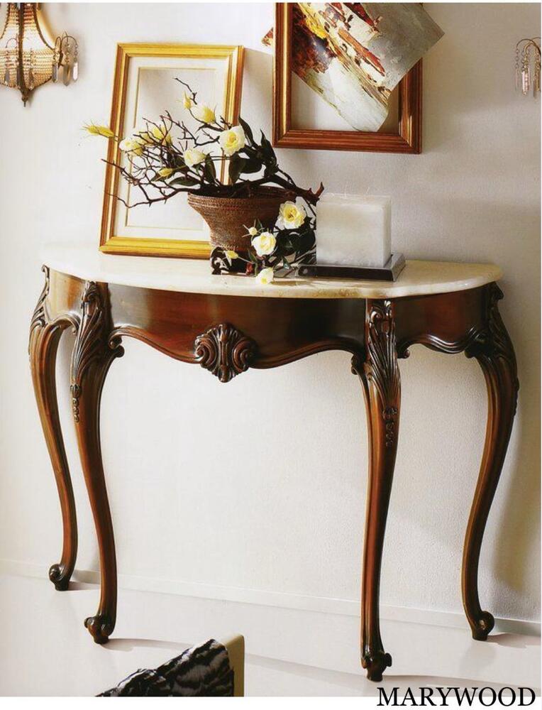 Wooden Console Table - Color: Black