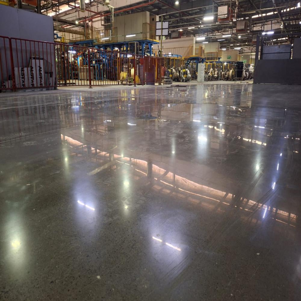 Industrial Concrete Floor Densification Service