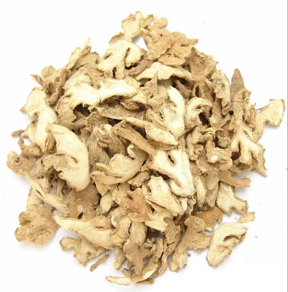 Natural Solar Dried Ginger Flakes