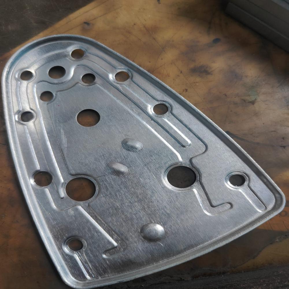 Chamber Plate - Color: Silver
