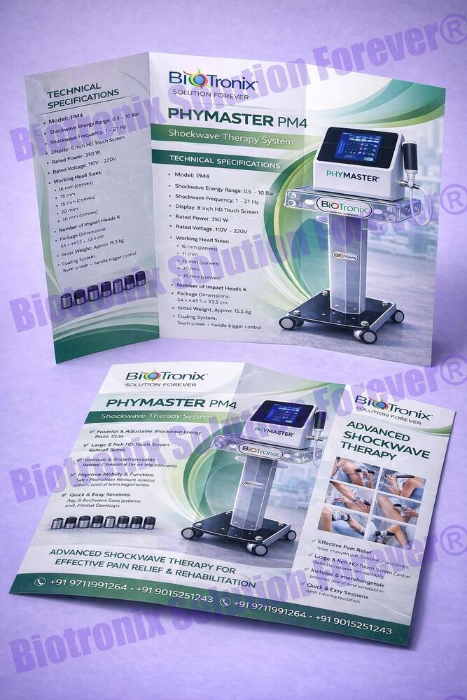 Phymaster Shockwave Pain Relief Physiotherapy Equipment