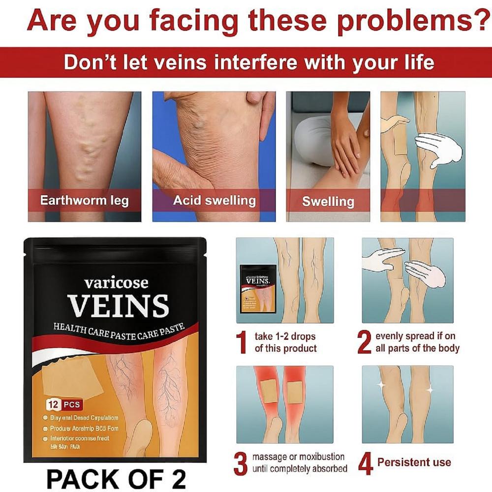  Veins Relief Patches 