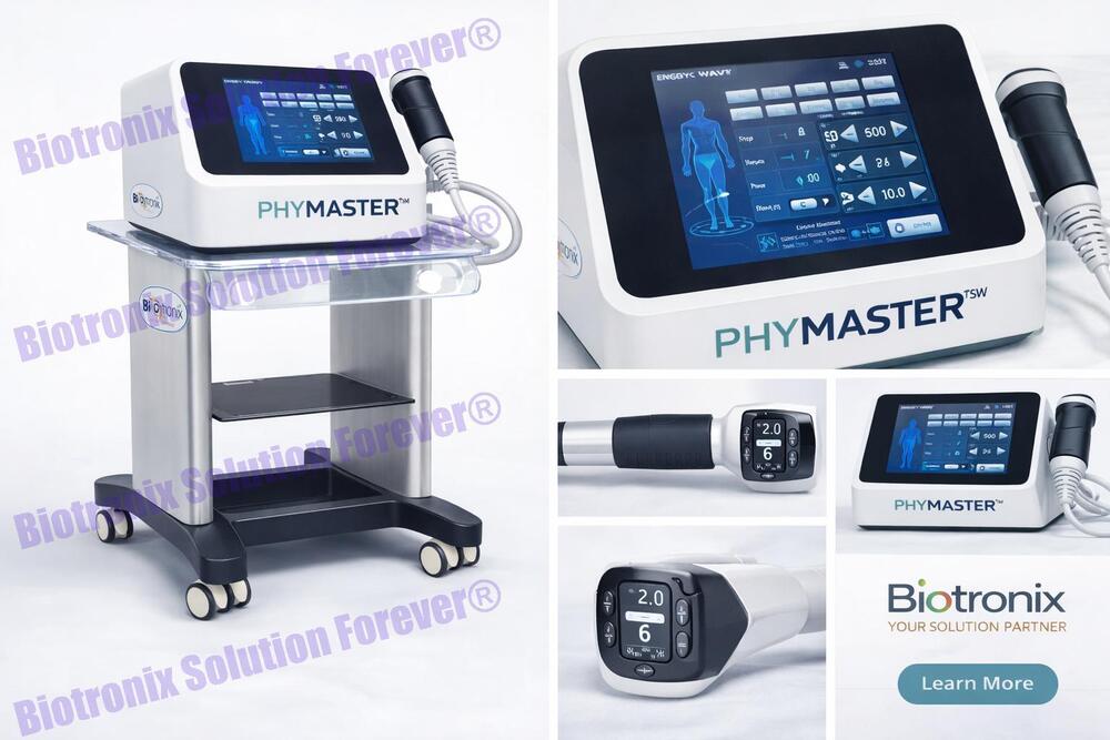 Phymaster Shockwave Advanced Shockwave Therapy Machine for Rehab