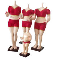 Fiber Gauri Mahalaxmi Statue