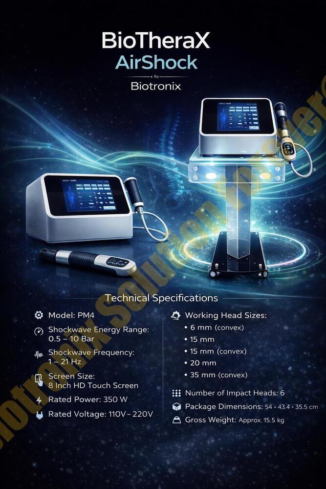 Phymaster Shockwave Shockwave Therapy Equipment for Muscle Recovery