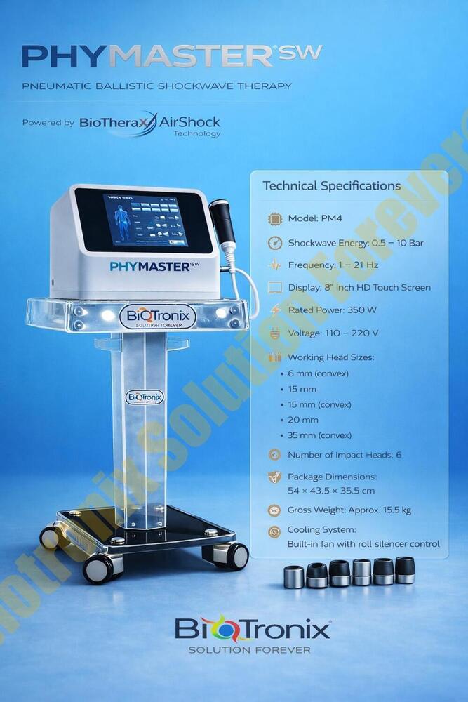 Phymaster Shockwave Shockwave Therapy Equipment for Muscle Recovery