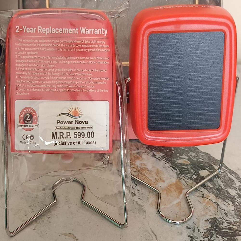 Pne-5c  Solar Portable Lights - Application: Home
