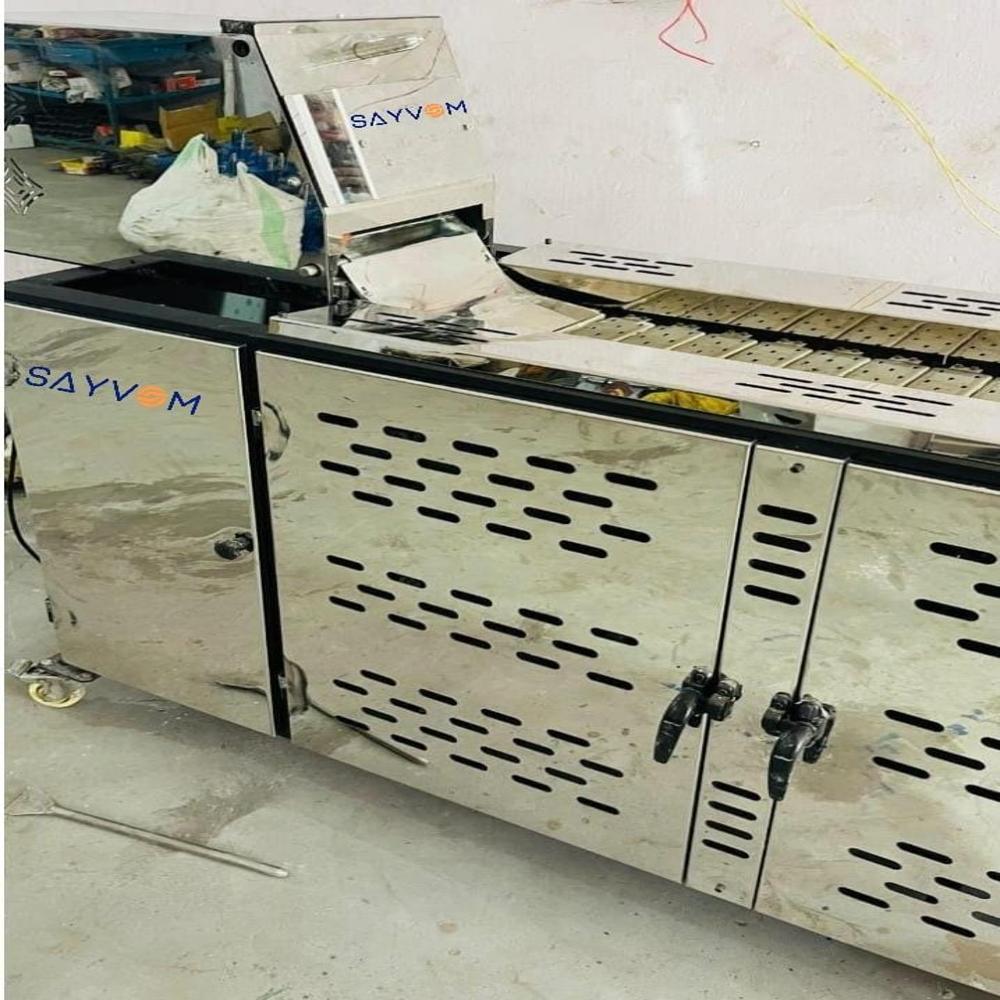 semi automatic roti making machine