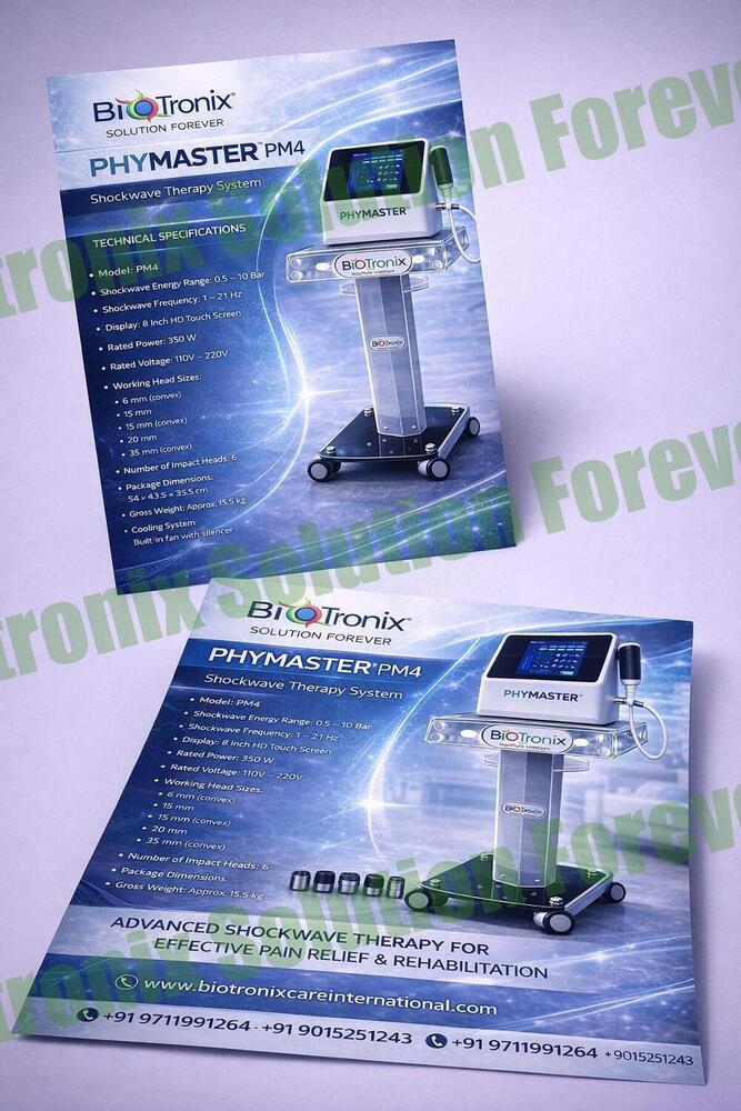 Phymaster Shockwave Pain Management Shockwave Therapy Machine