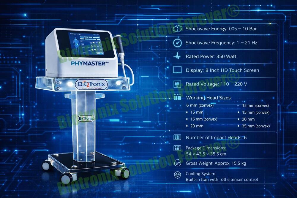 Phymaster Shockwave Pain Management Shockwave Therapy Machine
