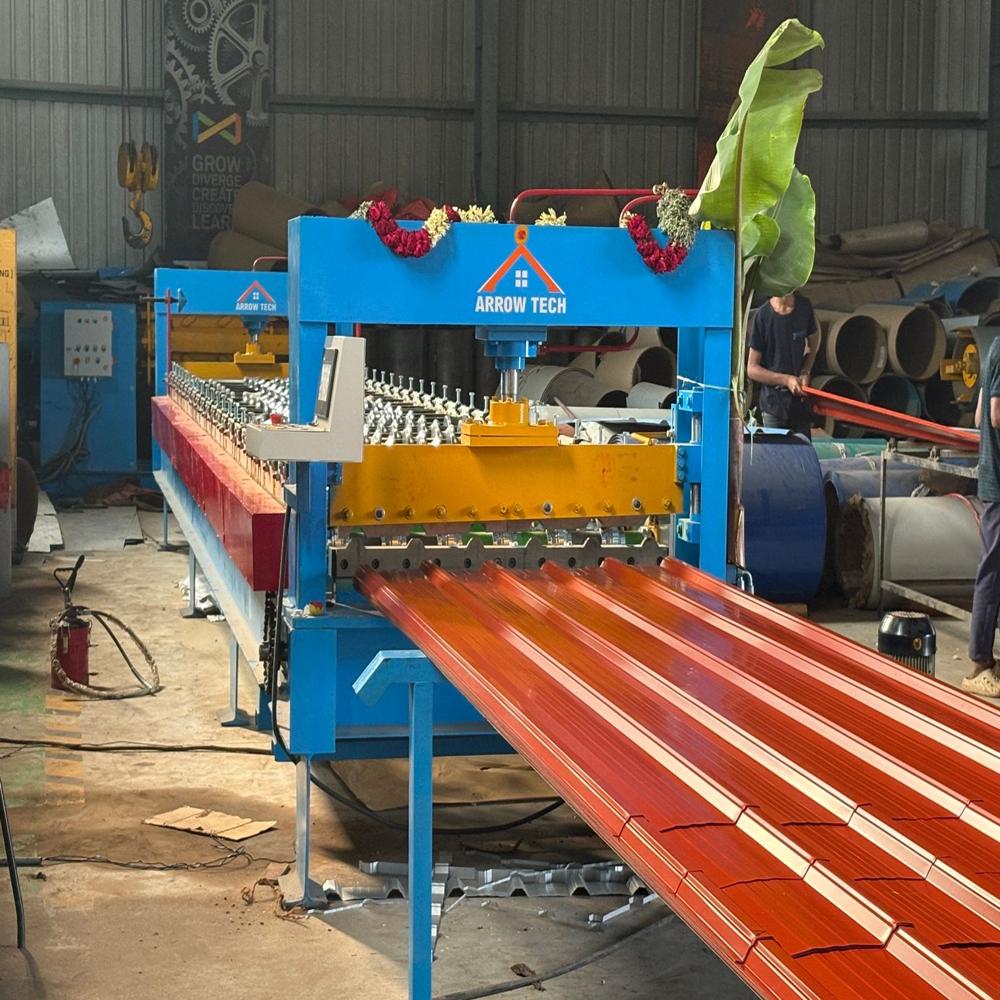 Electric Roofing Sheet Making Machine