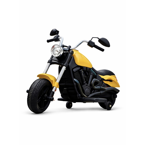 Yellow Kids Electric Bikes Chopper